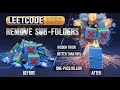 1233 Remove Sub-Folders from the Filesystem - LeetCode Medium POTD Part 01
