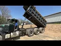 Lot 109-1996 R Model Mack Tri Axle Dump Truck