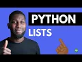 Python Lists Python Tutorial