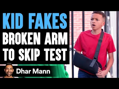 Download MP3 KID FAKES Broken Arm To SKIP TEST ft. @TheLethalShooter | Dhar Mann