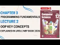 Class 12 Computer Science Unit 3 Programming Lecture 2 OOP Key Concepts CS Circuit NBF