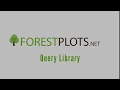 Using the query library in Forestplots net