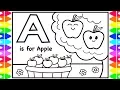 Coloring Alphabets for Kids A is for Apple Coloring Page ABC Coloring Pages Kids Fun Coloring