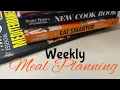 Meal Planning in Planner Perfect Traveler s Notebook Weekly Menu