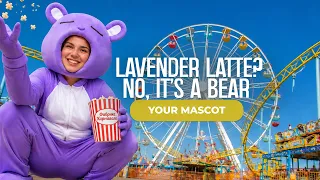 Teddy Bear Lavender Costume