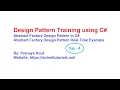 Design Pattern Training using C - Day 4 Abstract Factory Design Pattern with Real-Time Examples