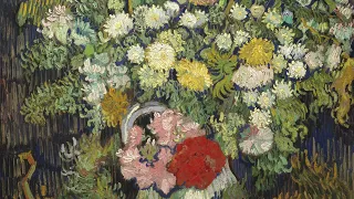 Impressionist Flowers Coffee House Jazz Slight Movement Aesthetic Art Screensaver 3h