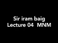 sir iram baig lecture 4 of microprocessor and microcontroller