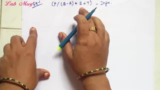 Infix to postfix expression in DS 42 DATA STRUCTURES IN TELUGU