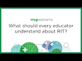 Understanding your MAP Growth RIT scores in 60 seconds