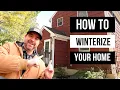 The RIGHT Way To Winterize Your Home when leaving for the Winter Season