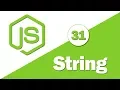 31 - JavaScript Tutorial String Methods slice substring substr
