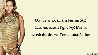 Beyoncé Shakira Beautiful Liar Lyrics 