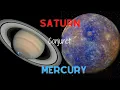 Saturn Conjunct Mercury in Synastry explained