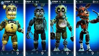 Alternative Savage Animatronics FNAF AR Workshop Animations