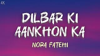 Dilbar Ki Aankhon Ka LYRICS Thamma Nora F Ayushmann K Rashmika M Sachin Jigar Amitabh B 