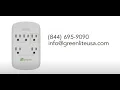 Greenlite Tier 1 Advanced Power Strip Operation for 5 Outlet and 5 Outlet with Charging Ports