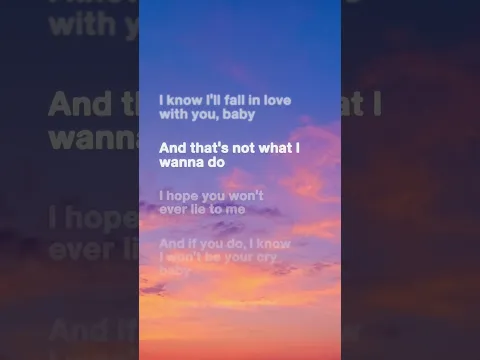 The Neighbourhood - Cry Baby (lyrics)