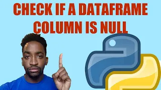 How to Check if a Dataframe Column Has Null Values 2 Ways in Python