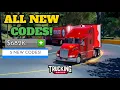 5 NEW CODES FOR TRUCKING EMPIRE ROBLOX TRUCKING EMPIRE