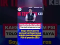 Lagu Kata Kaesang: saya akan peras semua darah saya untuk memenangkan PSI