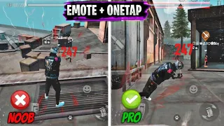 Download EMOTE + ONE TAP HEADSHOT || Slow mo || Free Fire Highlights|| 🇧🇩  BLOODSHOT FF MP3