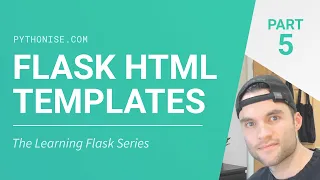 Flask HTML templates with Jinja - Python on the web