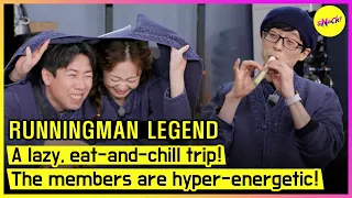  runningman a lazy eat and chill trip the members are hyper energetic eng mal sub 