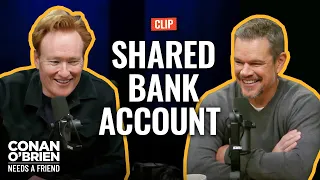 Conan Ran Into Matt Damon Ben Affleck At A Boston Bar in The 90s Conan O Brien Needs A Friend