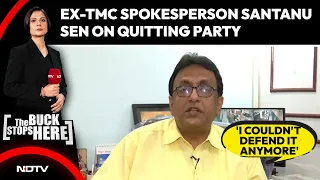 west bengal news i couldnt defend it anymore ex tmc spokesperson santanu sen on quitting party