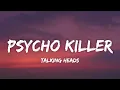 Talking Heads - Psycho killer (Lyrics) [from Stranger Things Season 4] Soundtrack