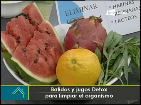 Batidos y jugos Detox para limpiar el organismo
