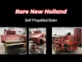 Rare New Holland Self Propelled Baler