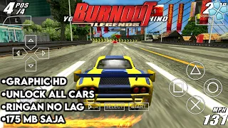 Game Burnout Legends PPSSPP Android Ukuran Kecil Ringan Cuy !