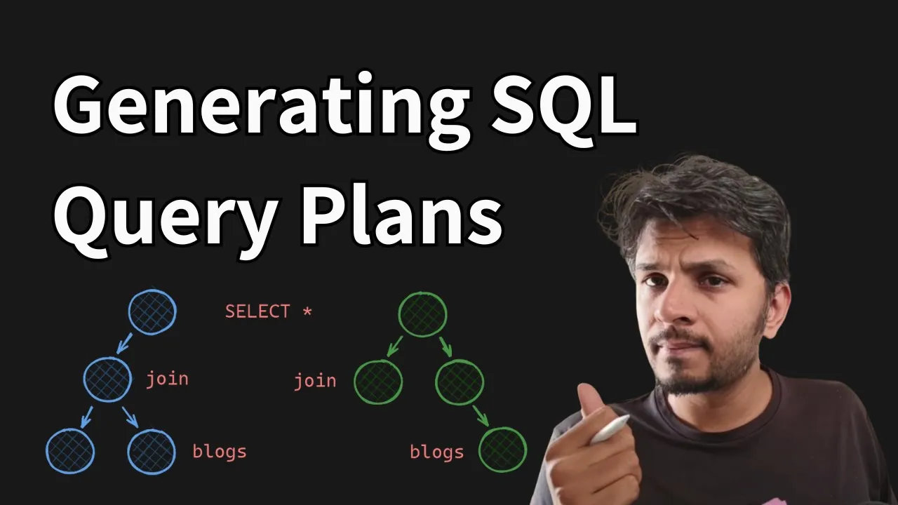 Outline Video How PostgreSQL generates all possible query execution plans before choosing the best one.