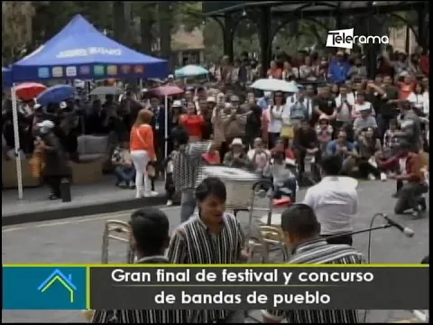 Gran final de festival y concurso de bandas de pueblo