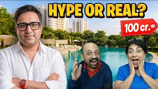 DLF Camellias 🤩| Ashneer gives a quick feel of what it is to live here - home beyond the price tag🤑🤑