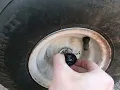 Riding Lawnmower Front Tire Replacement - Murray