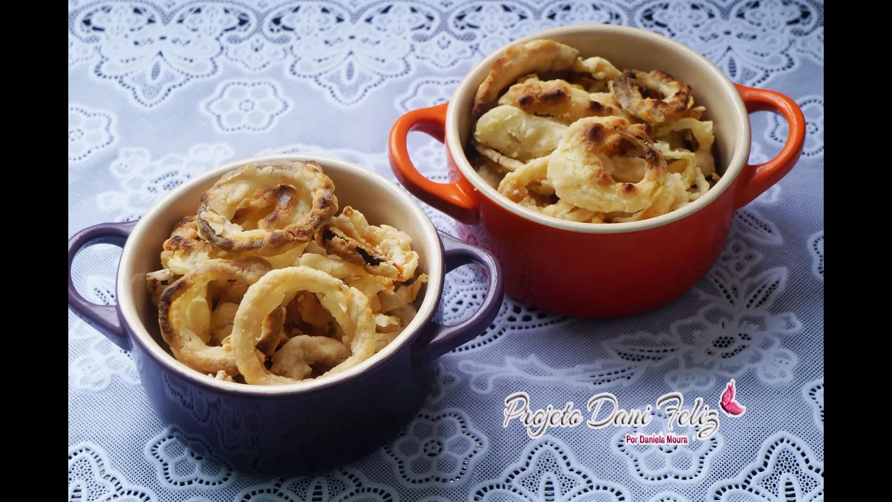 DIETA DUKAN: RECEITA ONION RINGS