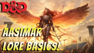 D D basics Aasimar 5e lore