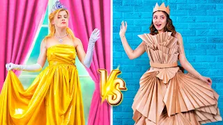 الغنى مقابل الفقر قصه الأميرات 