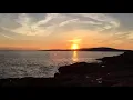 sunset time lapse acadia