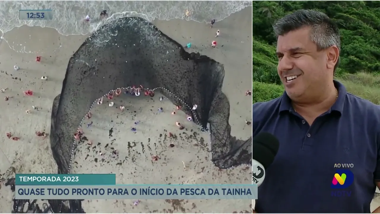 Quase tudo pronto para o início da pesca da tainha em Florianópolis