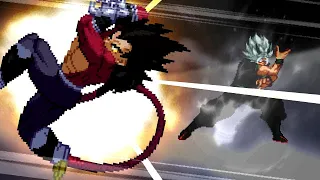 xicor vs vegeta ss4 limit break xeno sprite animation