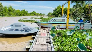 phục hồi và lắp động cơ thuyền kim loại cho biên phòng việt nam