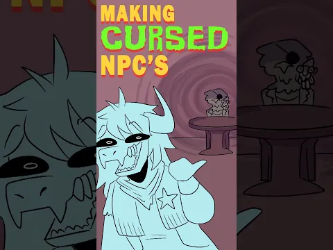 Making Cursed NPC's 🦜 #dnd #dnd5e #dungeonsanddragons #ttrpg #animation #podcast