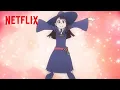 Akko Tries On Her Uniform Little Witch Academia Season 1 Clip Netflix Anime