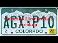 Colorado License Plate Lookup
