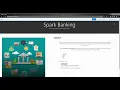 Spark foundation - Basic Banking system
