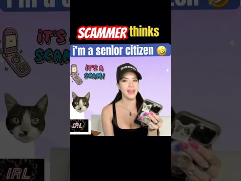 Scammer thinks I'm a gullible senior citizen !! #irlrosie